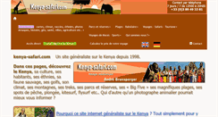 Desktop Screenshot of kenya-safari.com